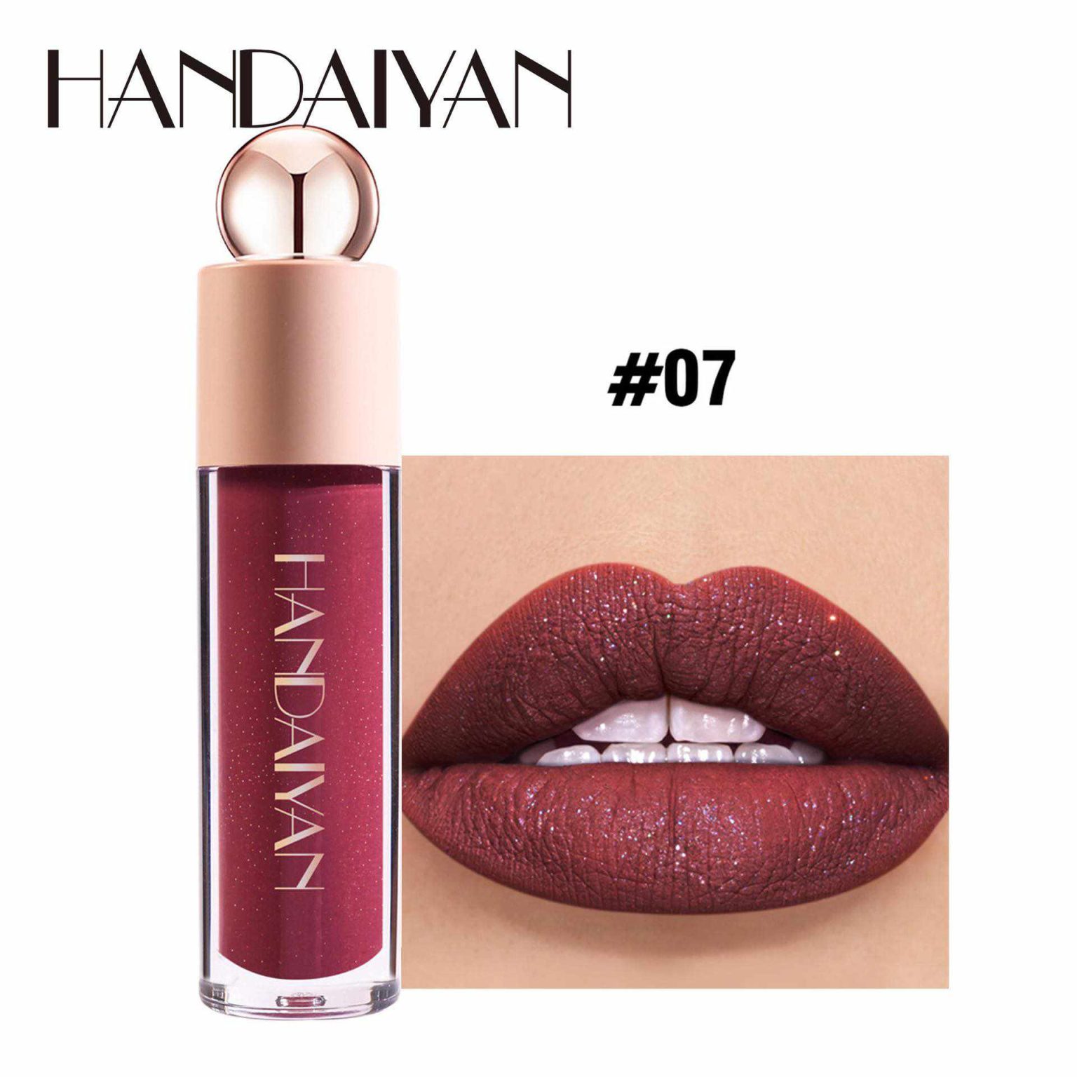 handaiyan Han Daiyan 8-color glitter lip gloss